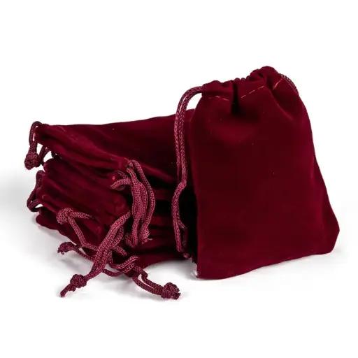 Pochette en velour 20pcs